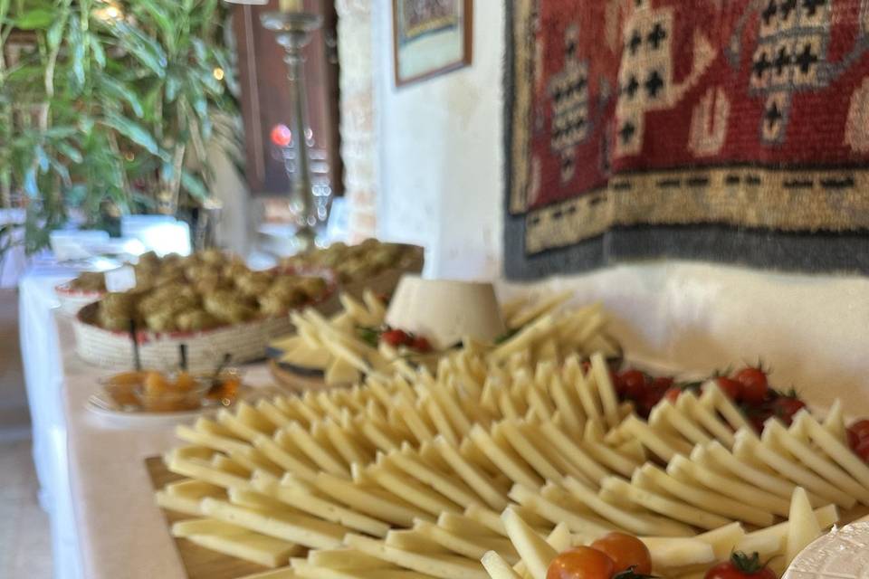 La selezione di formaggi