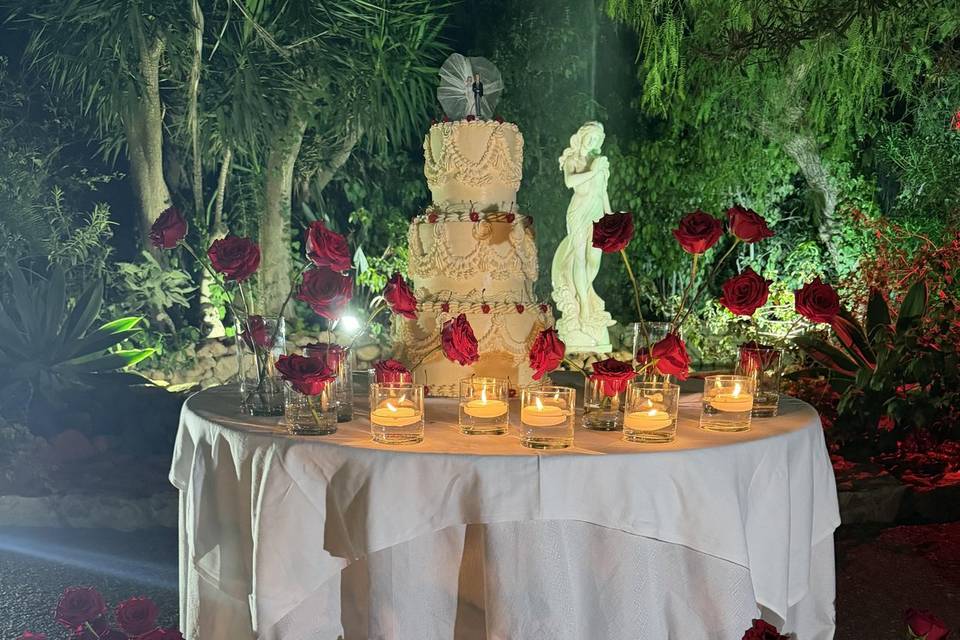 La Wedding cake
