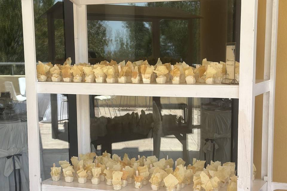 Mousse di ricotta e guttiau