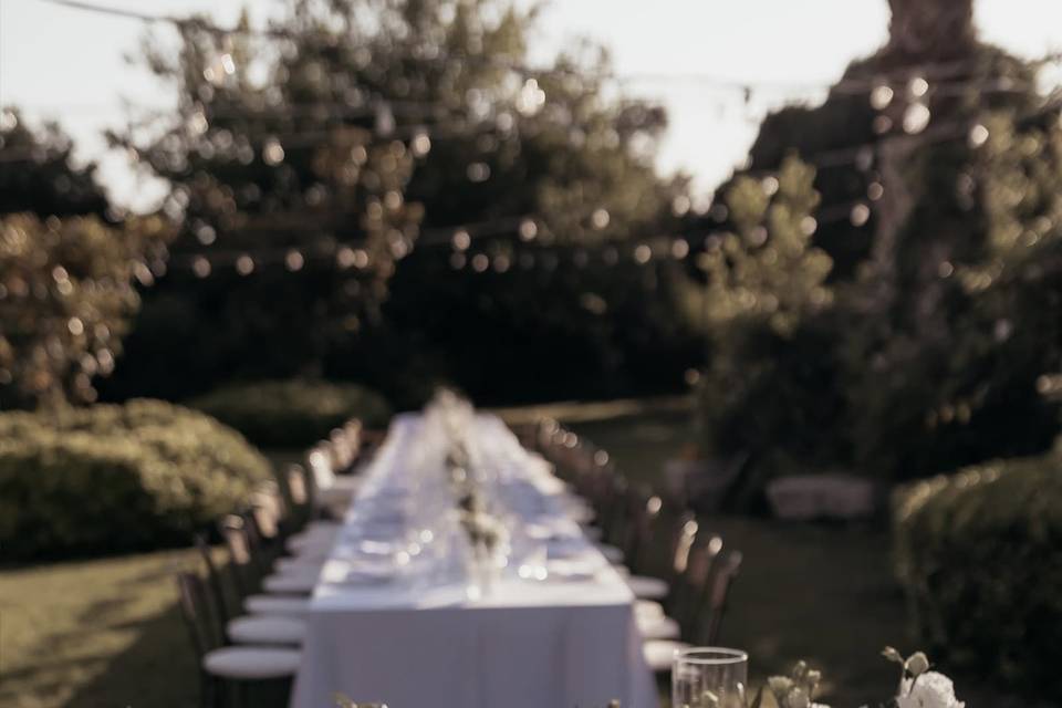 I tavoli della cena