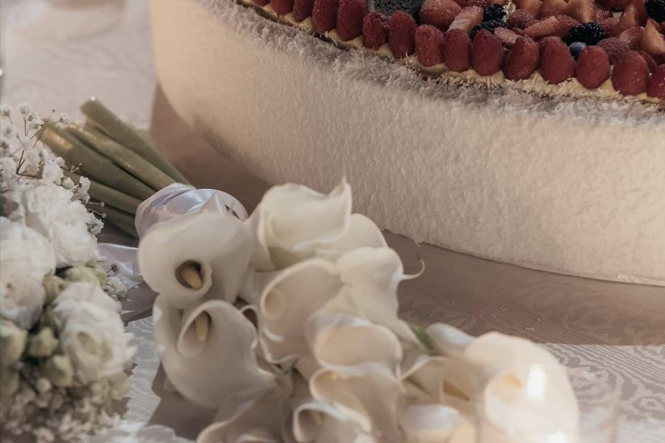 La Wedding cake