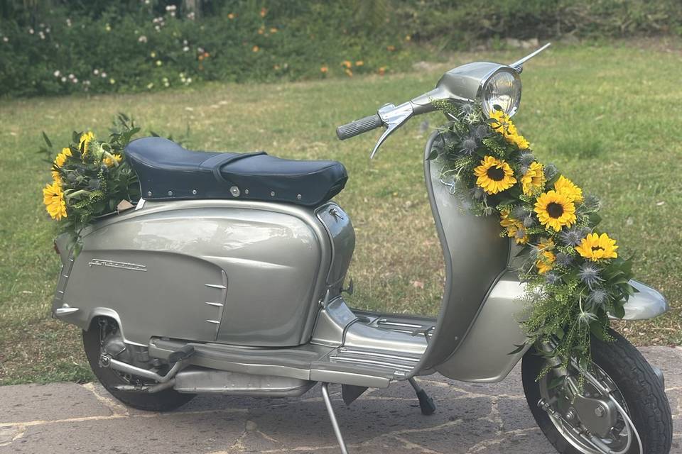 La Lambretta per le foto