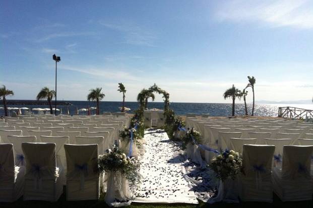 Allestimento per matrimonio