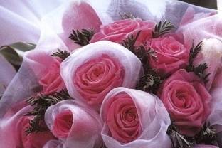 Dettaglio bouquet rose