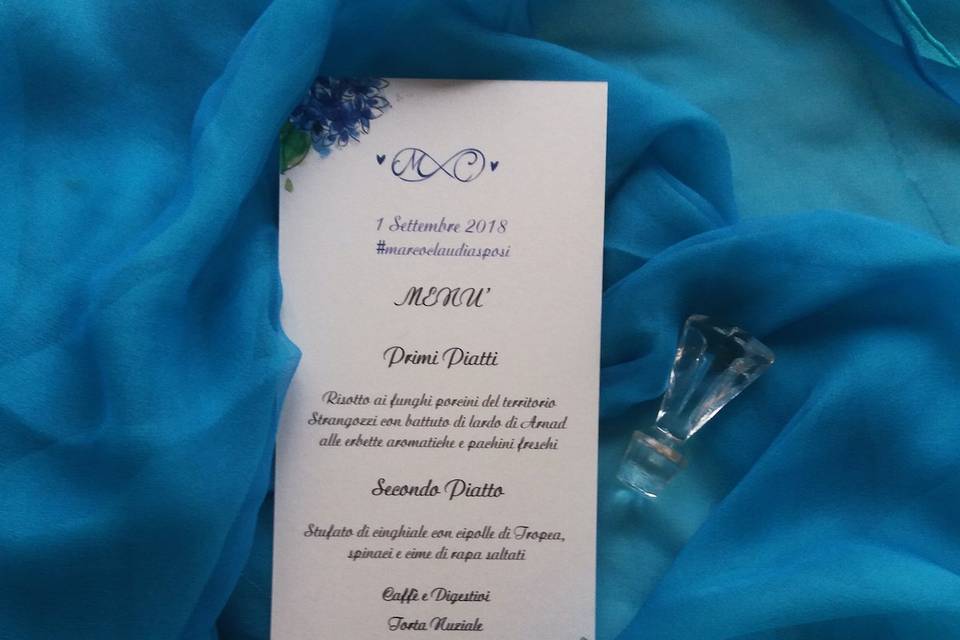 Coi Fiocchi wedding design