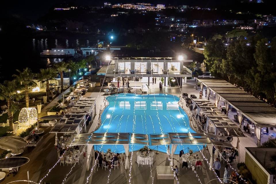 Pool by night