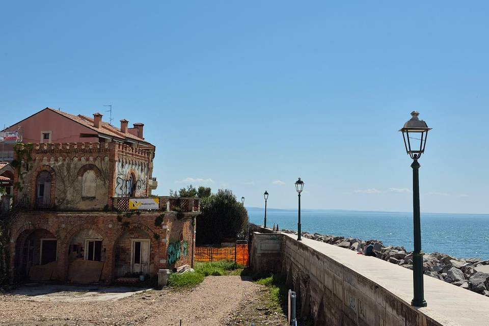Panorama laterale ristorante