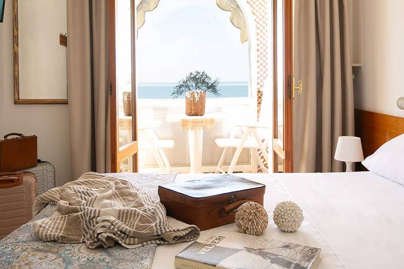 Camera vista mare