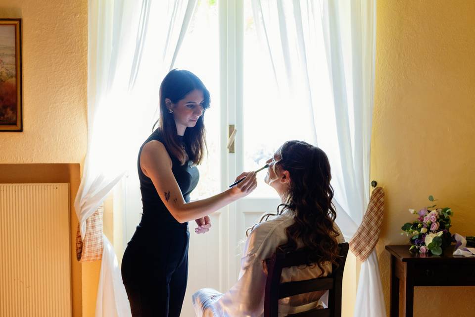Bridal makeup