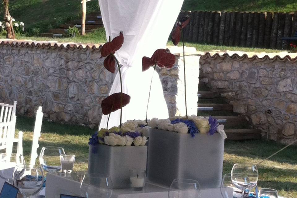 Wedding in giardino