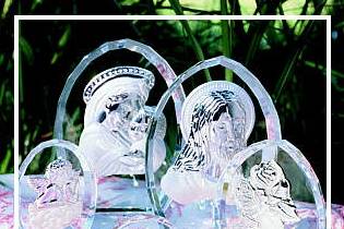 Bomboniera in vetro con immagini