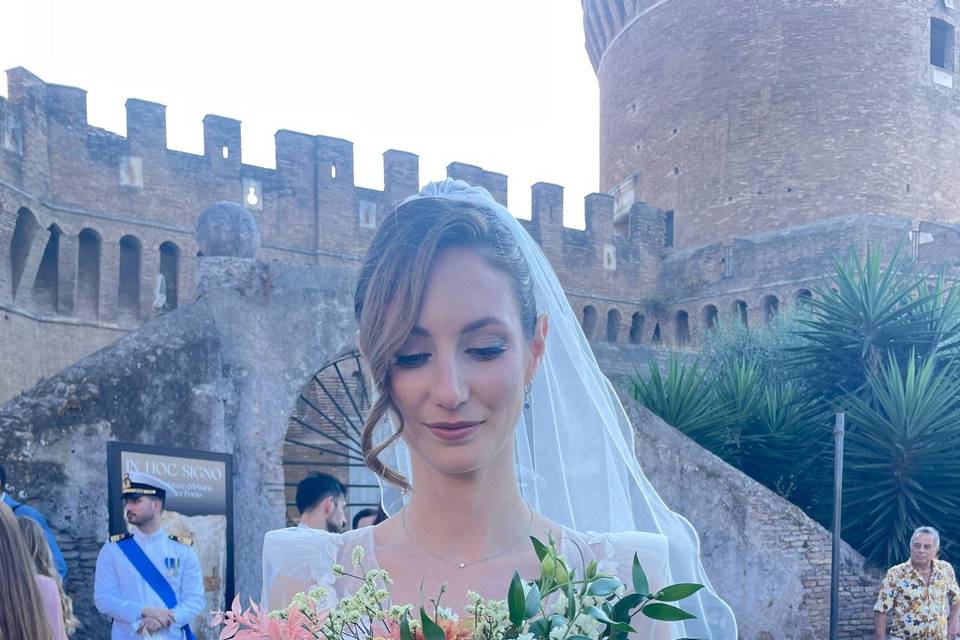 Il bouquet a “v”