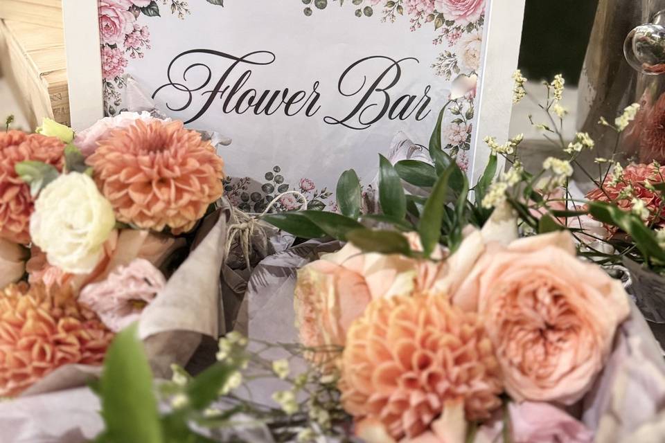 Il flower bar fiori per tutti