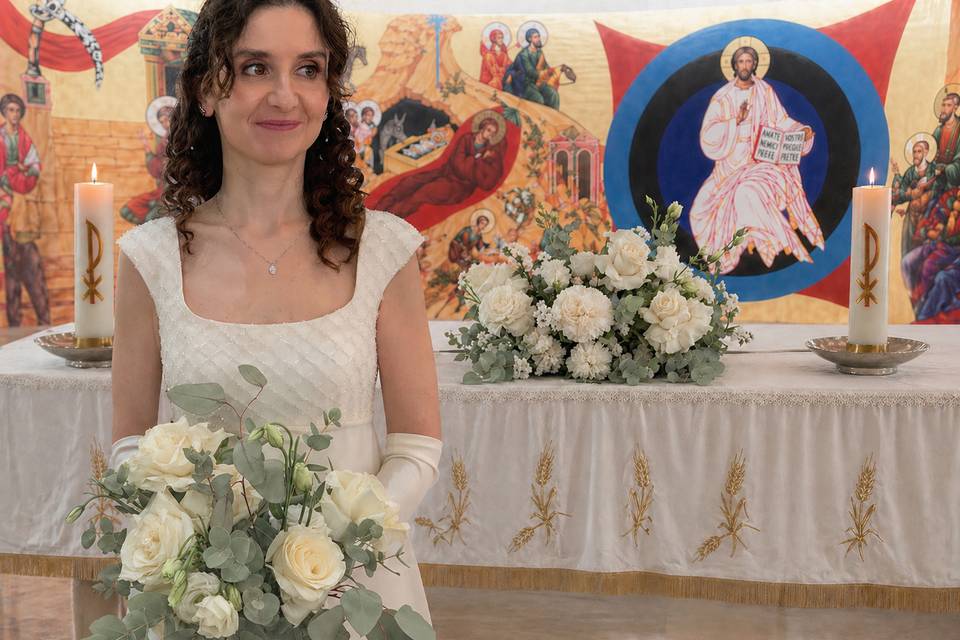 Sposa e altare