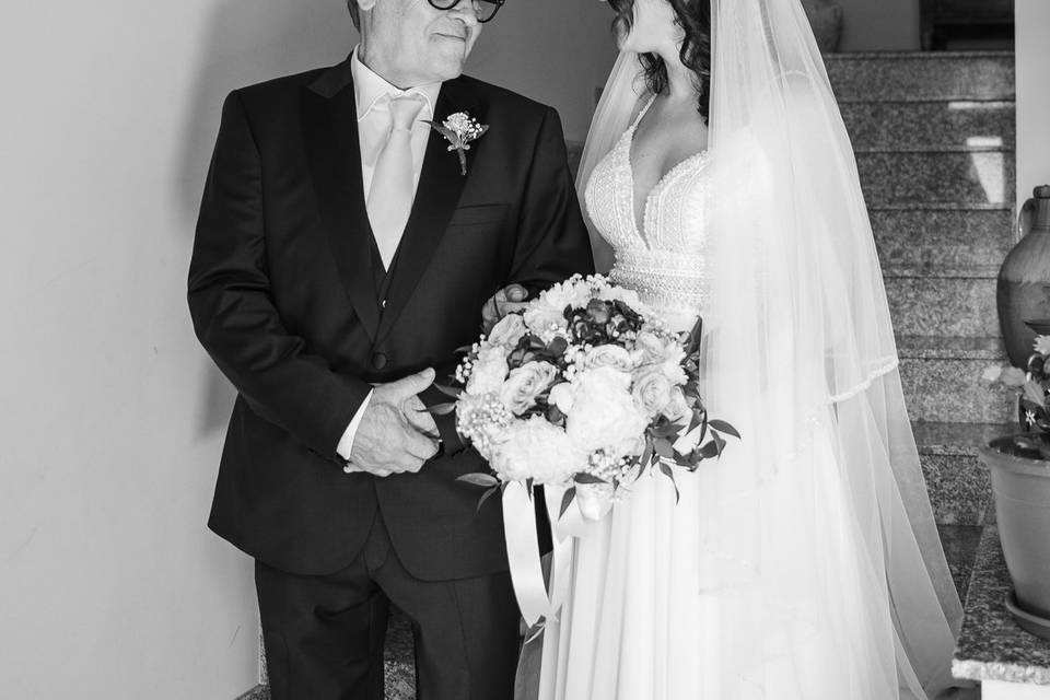 Dad and the bride