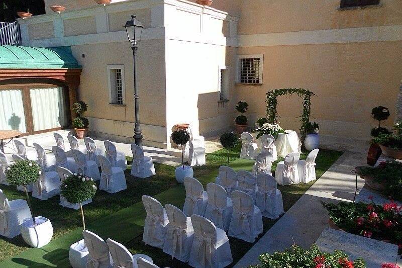 Matrimonio all'aperto