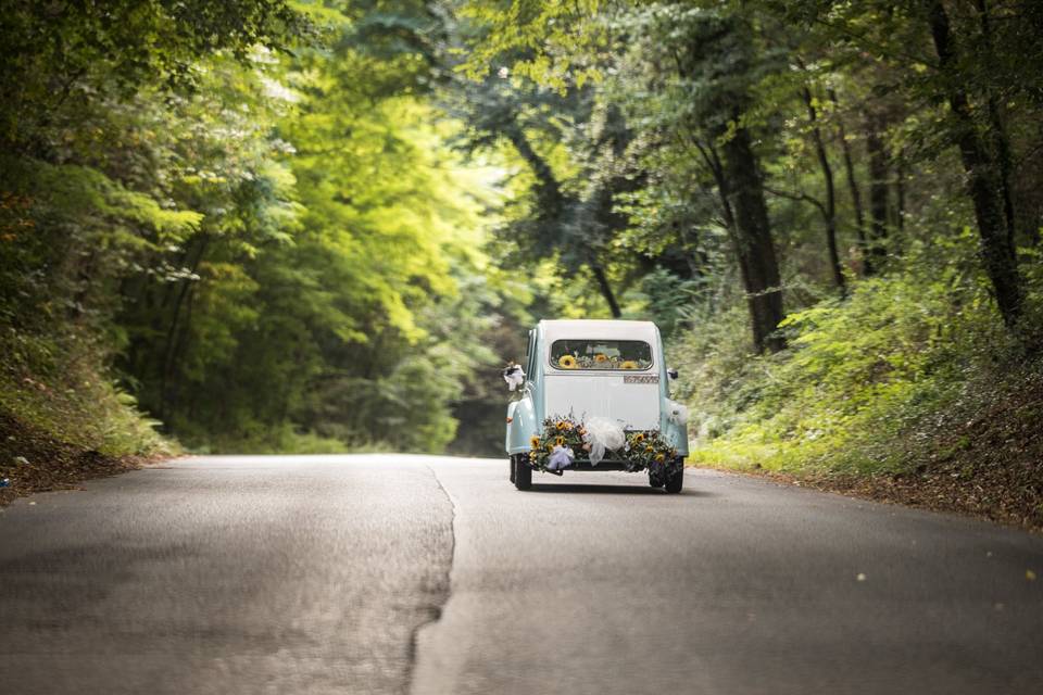 L'auto della sposa