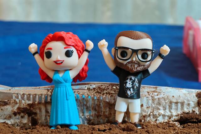 Funko pop topping torta