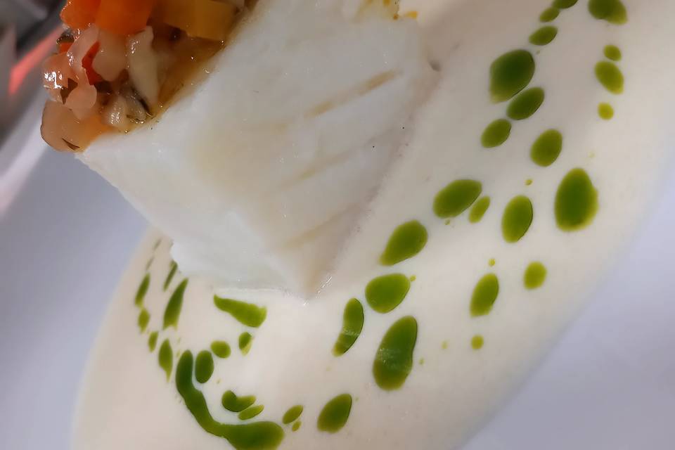 Baccala, ratatouille