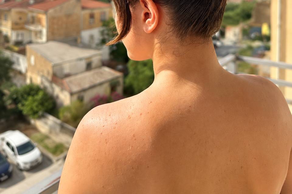 Chignon alto