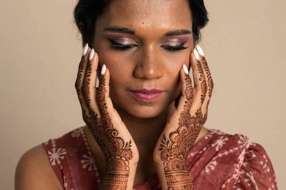 Bridal look