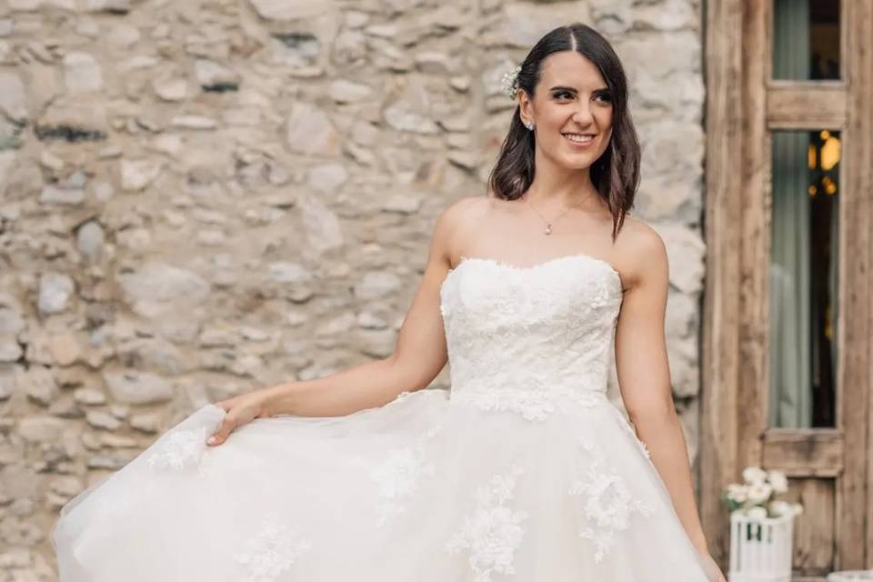 Bridal look