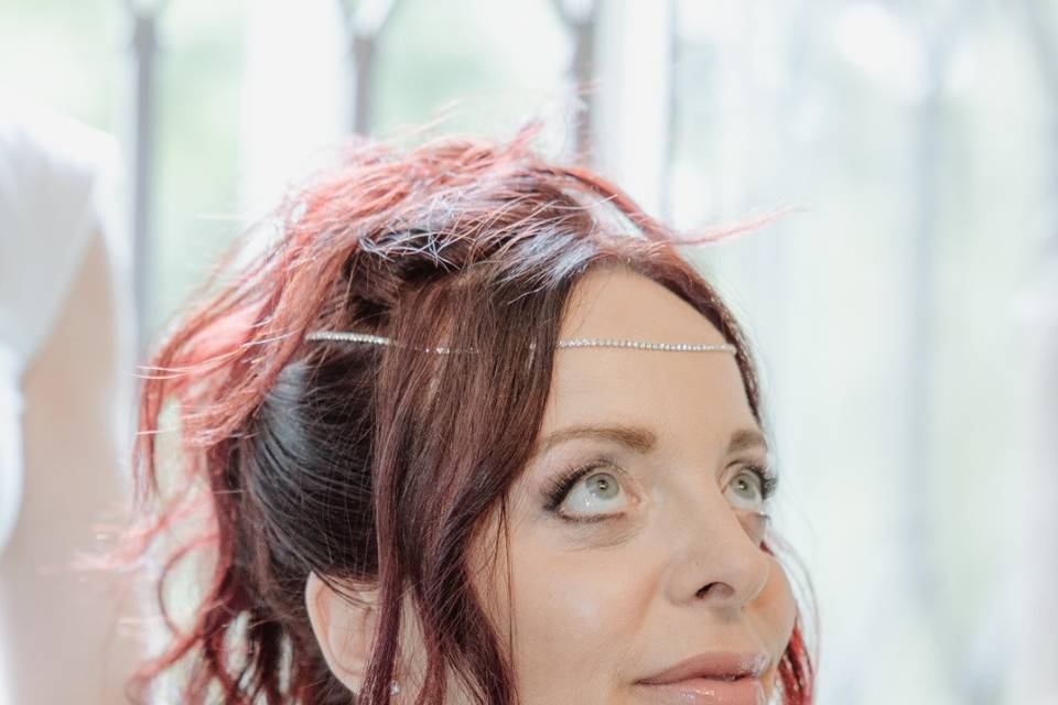 Bridal look