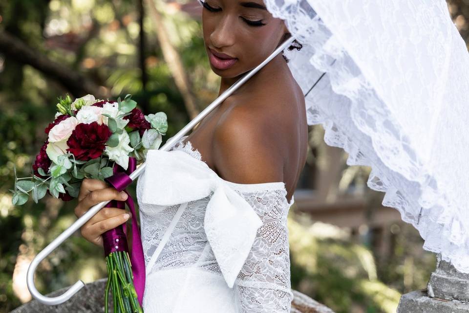 Bridal look