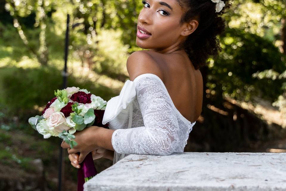 Bridal look