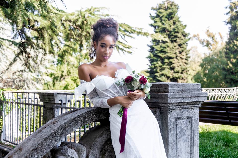 Bridal look