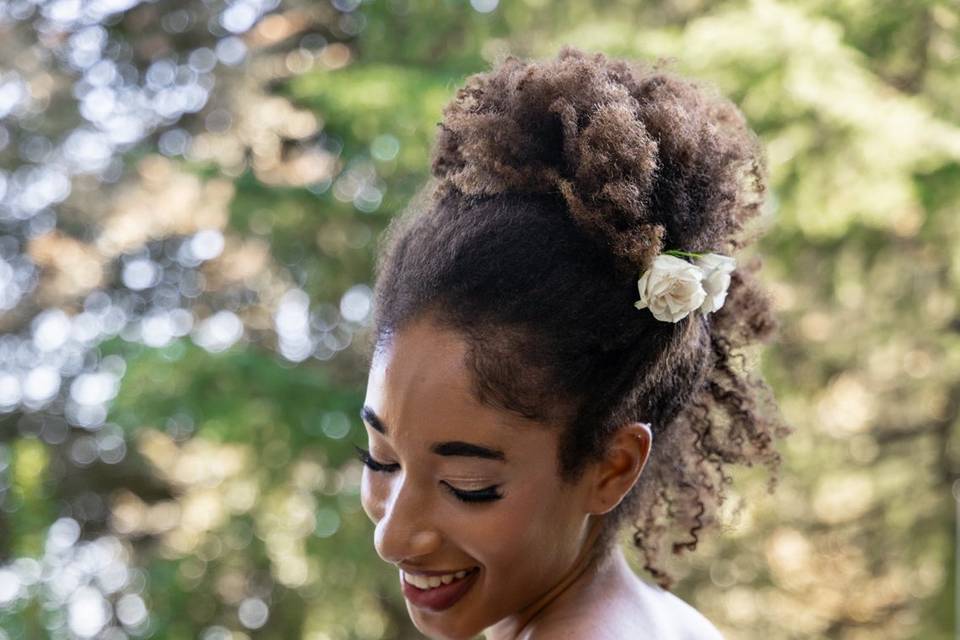 Bridal look