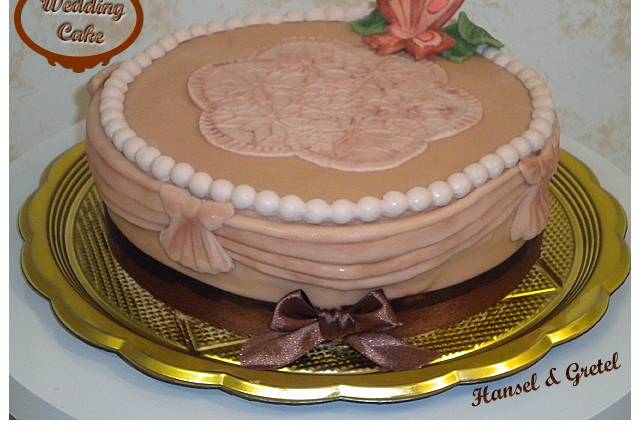 Torta con farfalla