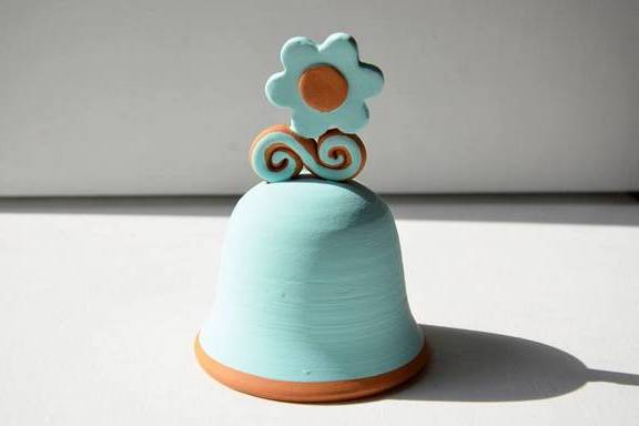 Campana in ceramica leccese di