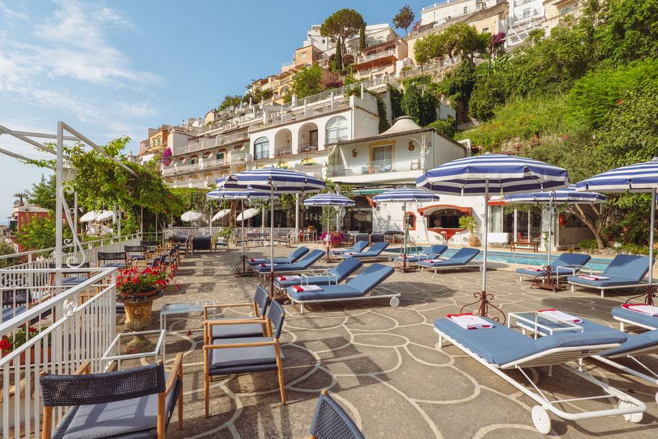 Solarium at Hotel Poseidon