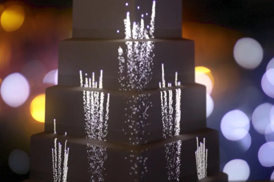 A Touch of Magic with Wedding Projection Mapping - Lumen and Forge