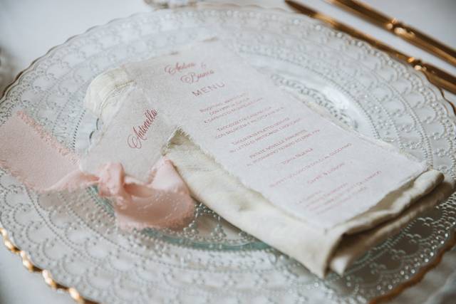Menu' in carta cotone