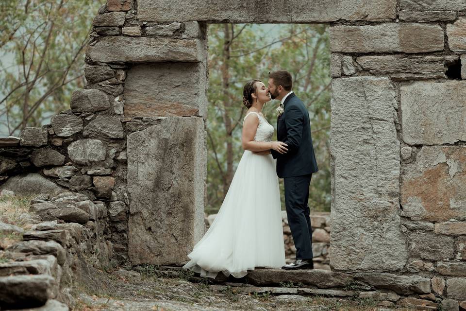 Frame of Video Wedding