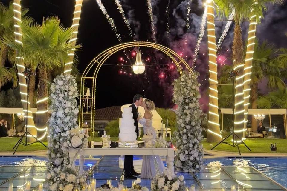 Taglio torta matrimonio