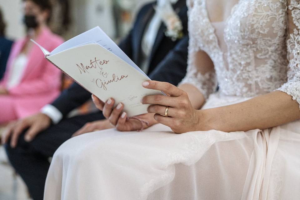 Libretto per la cerimonia