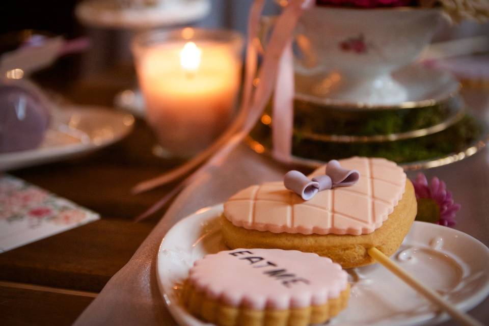 Decorated cookies