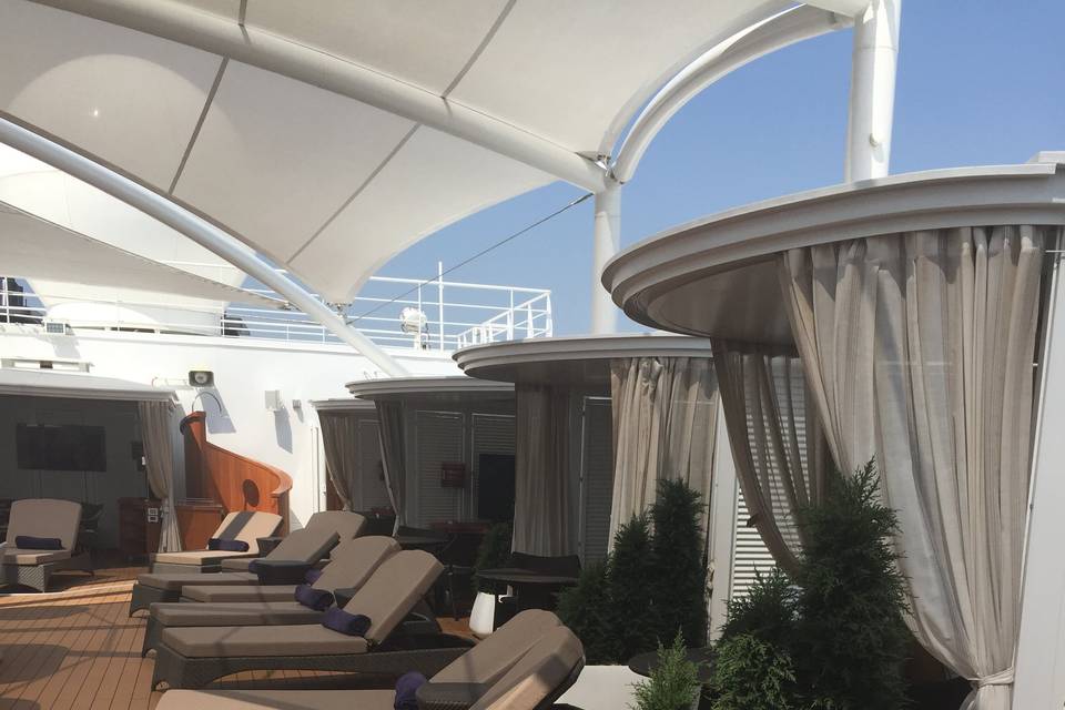 Particolare di Seabourn Encore