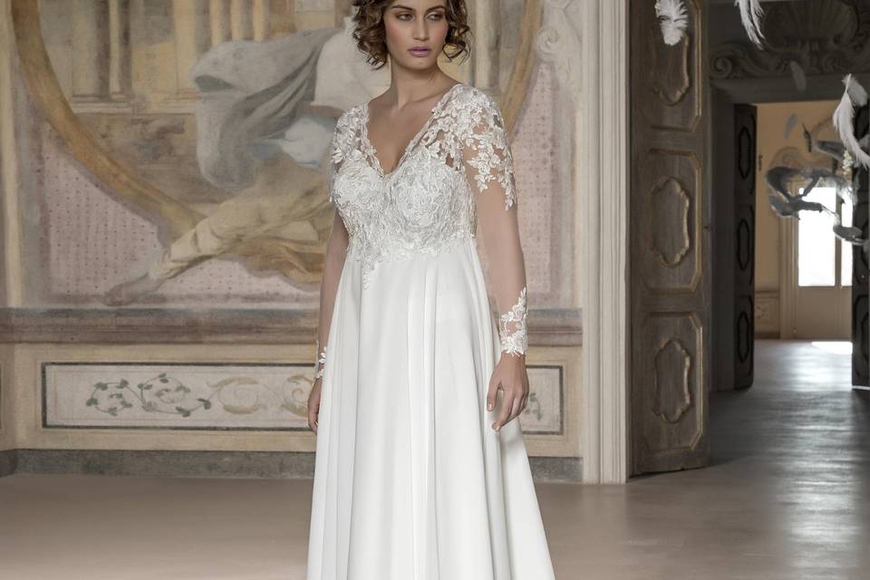 Abito da sposa curvy