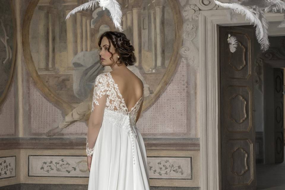 Abito da sposa curvy