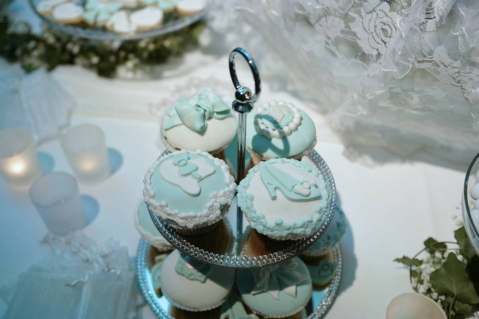 Cupcakes tema Tiffany