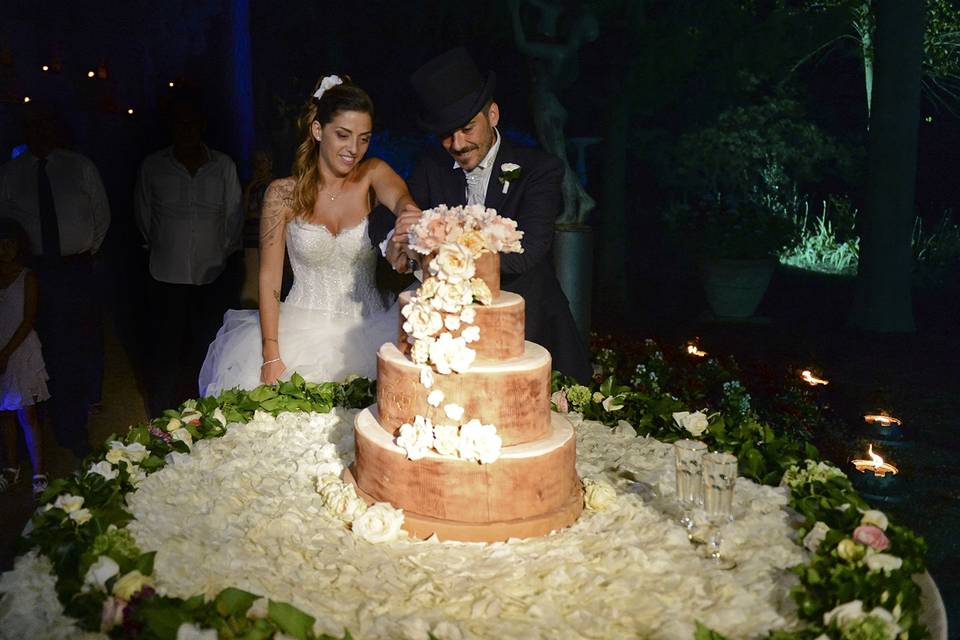 Torta tema bosco