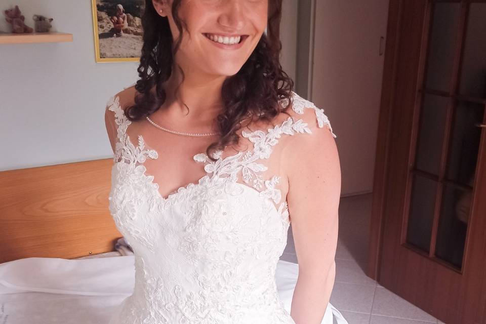 Matrimonio della bellissima Giulia