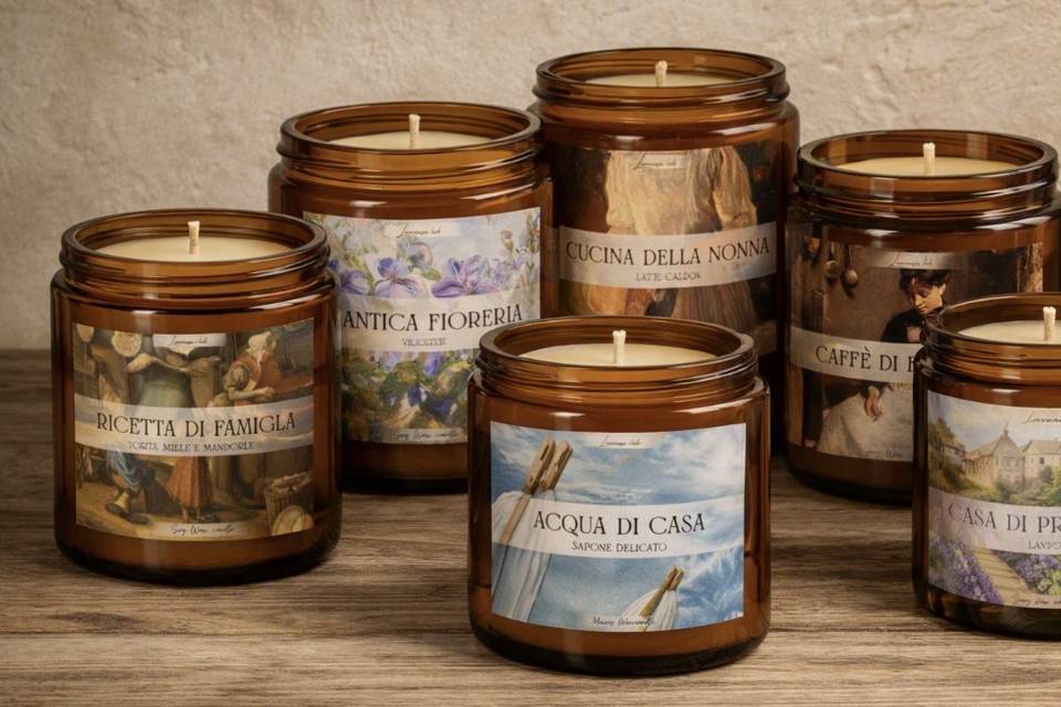 Candele personalizzabili