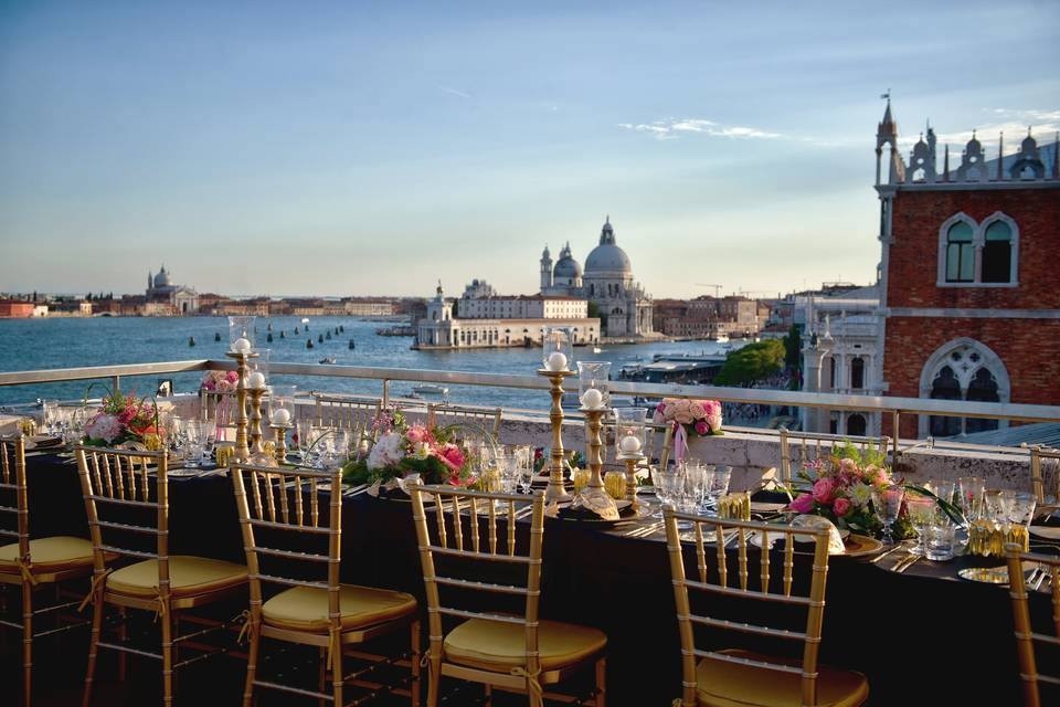 Ricevimento terrazza venezia