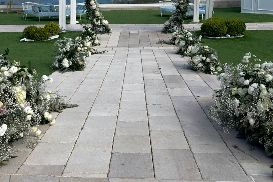 L'ingresso ai giardini