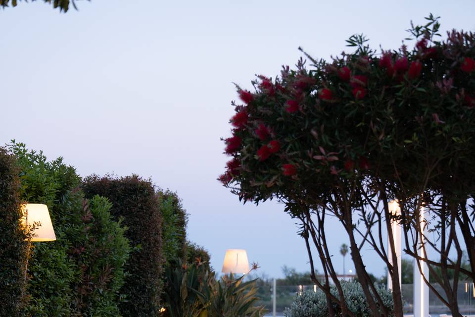 L'ingresso ai giardini
